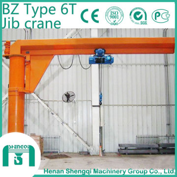 2016 Electric Hoist portable Bz Type Jib Crane 6 Ton